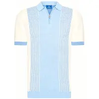 Blue industry De half zip polo |