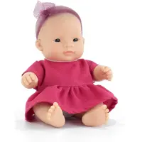 Miniland Asian Baby Doll 21 Cm Roze Kinderen