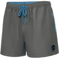 Ladeheid LA-LA40-199-SWS Heren Zwembroek - Zwemshorts - met zijzakken en achterzak - sneldrogend - met binnenslip van mesh - Koordsluiting - Polyester - Grijs - XL