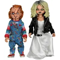 NECA Bride of Chucky: Chucky and Tiffany 8 inch Clothed Action Figure 2-Pack