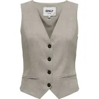 ONLY Bodywarmer 'ONLLIinda' taupe