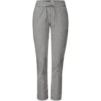 Cecil Dames Gestreepte seersucker broek - Groen - XL