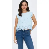 ONLY Blouse lichtblauw