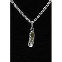 MOOYE ® - Collectie Zilveren Voetbalschoen ketting hanger - klein