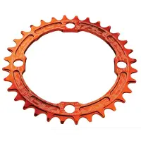 Race Face Smal Breed Enkele Kettingring 104mm BCD Oranje || Maat: 34