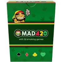 Mad party games Mad420 Speelkaarten - Wietspel