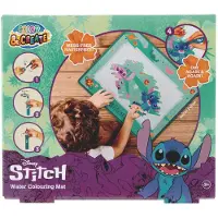 Canenco Stitch - Waterkleuren speelmat - met waterpen - 51x41 cm - vanaf 3 Jaar