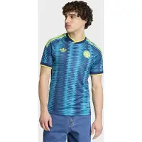 Adidas Tricot 'Colombia 26 Away' navy / azuur / neongeel