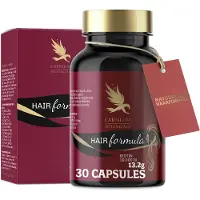 Carnium Botanicals Hair Formula Supplementen voor Haar, Huid & Nagels - Met Biotine, Zink, Selenium & Vitamine A - 30 Capsules - 30 Dagen