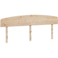 vidaXL Hoofdbord 180 cm massief grenenhout