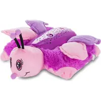 Goods & Gadgets LED-slaaphulp vlinder – Knuffelig nachtlampje van pluche voor baby's en kinderen, met zachte verlichting