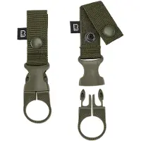 Brandit - Belt and Molle Loop Bottle Holder 2 Pack Molle accessoire - One size - Olijfgroen
