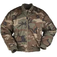 Sturm Bundeswehr und Freizeitshop MA-1 Bomberjack Fliegerjacke camo