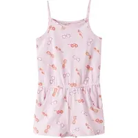 Name it MINI playsuit lichtroze Meisjes Katoen Ronde hals All over print - maat 116