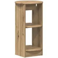 vidaXL Bijzetkast Artisan Eik 40 x 40 x 75 cm Geconstrueerd hout