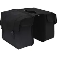Syfax Fietstas Zwart 40 x 18.5 x 35 cm Polyester