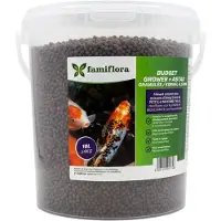 Famiflora Grower Astax 4,5 mm - Vijvervissen & Koi - 10 Liter (ca. 4KG) - Korrelgrootte van 4,5 mm - Bevat astaxanthine - Ondersteunt groei en spieren