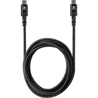 Xtorm USB-C naar USB-C Kabel - 2 Meter - 240W Power Delivery Kabel - Extra stevige USB-C Kabels - Snellader - Oplaadkabel geschikt voor Laptop/Telefoon/Tablet - Zwart