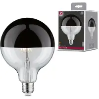 Paulmann Led-verlichting G125 Hoofdspiegel 600lm 2700K 6,5W 230V zwart chroom (1 stuk)