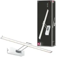 Paulmann Beam Sixty LED schilderij verlichting wit, wit / opaal, Woon-/ Eetkamer, metaal, Modern, Wandlamp