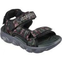 SKECHERS Sandalen 'Hypno-Splash - Sun Breaks' zwart