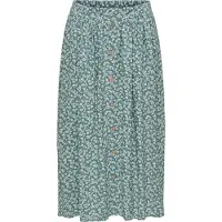 ONLY Rok 'ONLMilano' jade groen / wit
