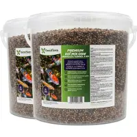 Famiflora Koi Mix OSW voer voor koivissen - 2x 5L (=10L / 4KG) - 3mm Korrel - Premium Koivoer - Met Astaxanthine voor Intense Kleuren - Stimuleert gezonde groei zodat je koi groot en sterk worden