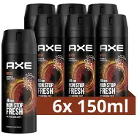 Axe 6x Deodorant Bodyspray Musk 150 ml