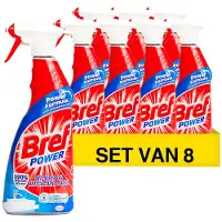 Bref 8x Spray 750ml power anti-kalk & vuil
