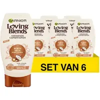 Garnier 6x Loving Blends Kokosmelk en Macadamia Conditioner 250 ml