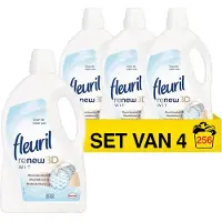 Fleuril Puur Wit Wasmiddel - 4x70 Wasbeurten - Voordeelverpakking