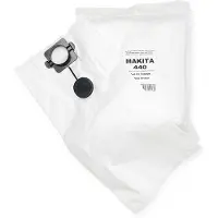 123schoon | Makita 83132B8I Microvezel Stofzuigerzakken (5 stuks)