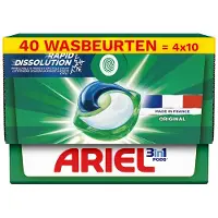 Ariel Original 3-in-1 Pods wasmiddel 4x 10 stuks