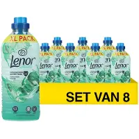 Lenor Ochtendfris Wasverzachter Voordeelverpakking – 8 x 1113 ml – 424 Wasbeurten – Langdurige Frisheid – Extra Zachte Was