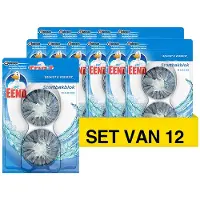 Wc Eend 12x Stortbakblok Blauw 2x 50 Gr