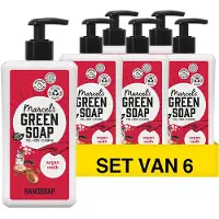 Marcel's Green Soap 6x Handzeep Argan & Oudh 500 Ml