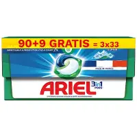 Ariel 3 In 1 Pods Alpine (90+9 gratis wasbeurten)