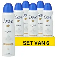 Dove Original Deo Spray Tray 6 X 150 Ml