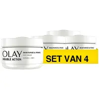 Olay 4x Double Action Hydraterende Dagcrème En Primer 50 Ml