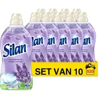 Silan 10x Wasverzachter Lavendelgeluk 52 Wasbeurten