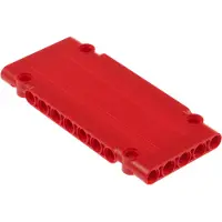 LEGO 1x Technic paneel, plat, 5x11x1, rood, bekleding, geschikt voor 42029, 42068, 6394787, 64782