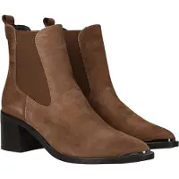 Tamaris Enkellaarsjes Cognac | Maat: 37