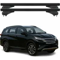Menabo dachträger voor de Daihatsu Terios III F800, modeljaren 2017-2025, aluminium, zwart, 2-delig
