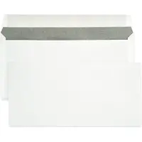 Netuno Facturen envelop - zonder venster - DL - 110 x 220 mm - 1000 stuks - zelfklevend met plakstrip - 80 gram - Facturen Envelop -