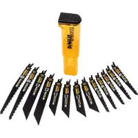 DeWalt DT99550-QZ 13 Delige Reciprozaagblad - 152-230mm - Metaal / Hout Met Spijkers