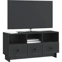 vidaXL TV Kast met lade Zwart 102 x 34,5 x 50 cm Bewerkt hout