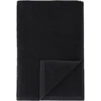 Scandi Living Drift badhanddoek 70x140 cm Zwart