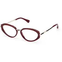 Max Mara MM5185 53/15/140 Glazen voor Dames Shiny bordeaux Acetaat / metaal MM5185
