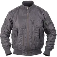 Mil-Tec US Tactical Aviator, stoffen jas ,Grijs (Urban) ,XL
