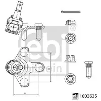 FEBI BILSTEIN 1003635 Fuseekogel